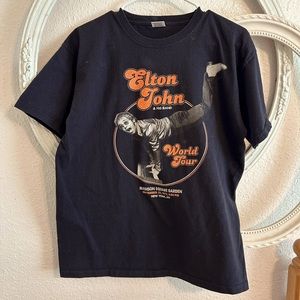 Elton John unisex tee, size Lg